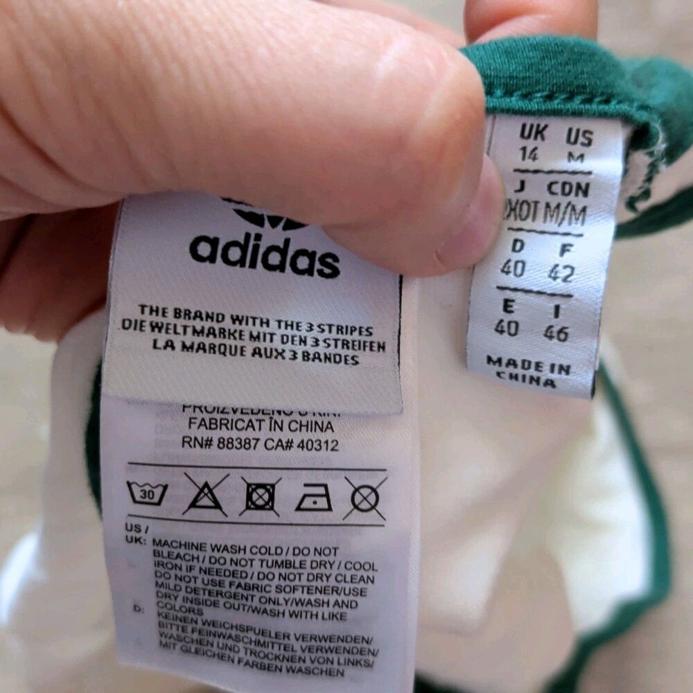 ADIDAS ORIGINALS TENNIS VEST/TOP - WHITE AND BLACK - SIZE M - Picture 5 of 6